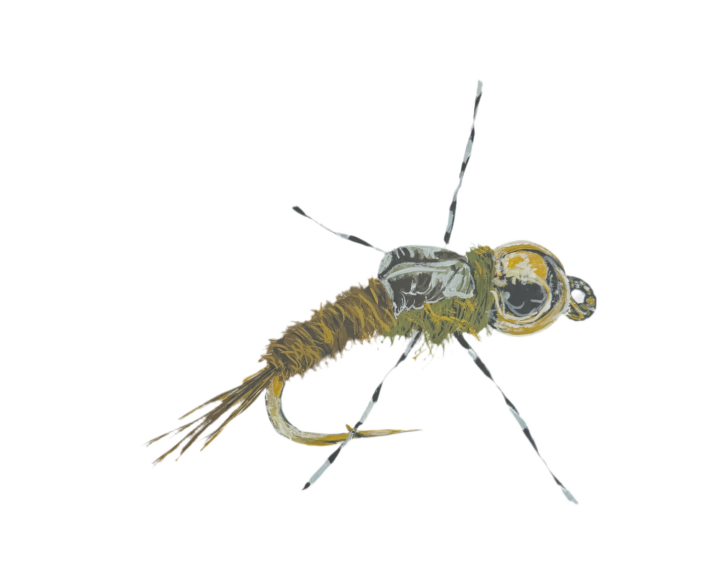 Blue Wing Olive Split Biot Nymph