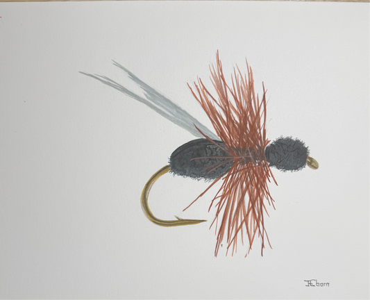 Flying Black Ant